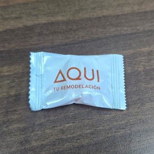 Pack 100 Sachet  Caramelo Brandeado