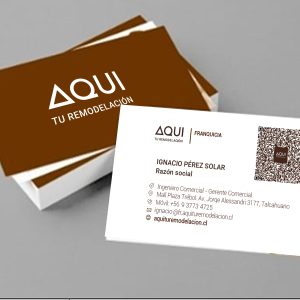 Pack 500 Tarjetas  de Presentación