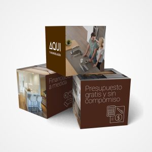 Cubos branding (Pack de 3)