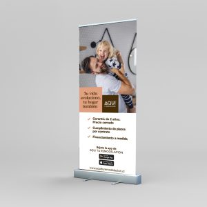 Pendón Roll Up Remodelaciones